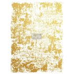 gilded distressed transfer
